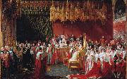 George Hayter The Coronation of Queen Victoria (mk25) Spain oil painting reproduction